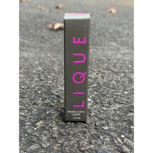 Lique Metallic Cream Lipstick Showstopper Brand New!